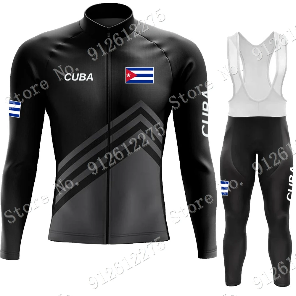 Mountain Biking Shirts - Cuba Cycling Jersey Set Cycling Clothing