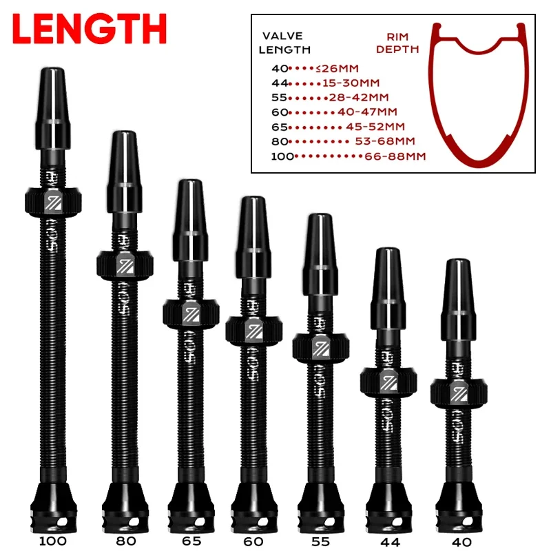 BUCKLOS Bike Tubeless Valve St - Tubeless Valve Core recension och pris