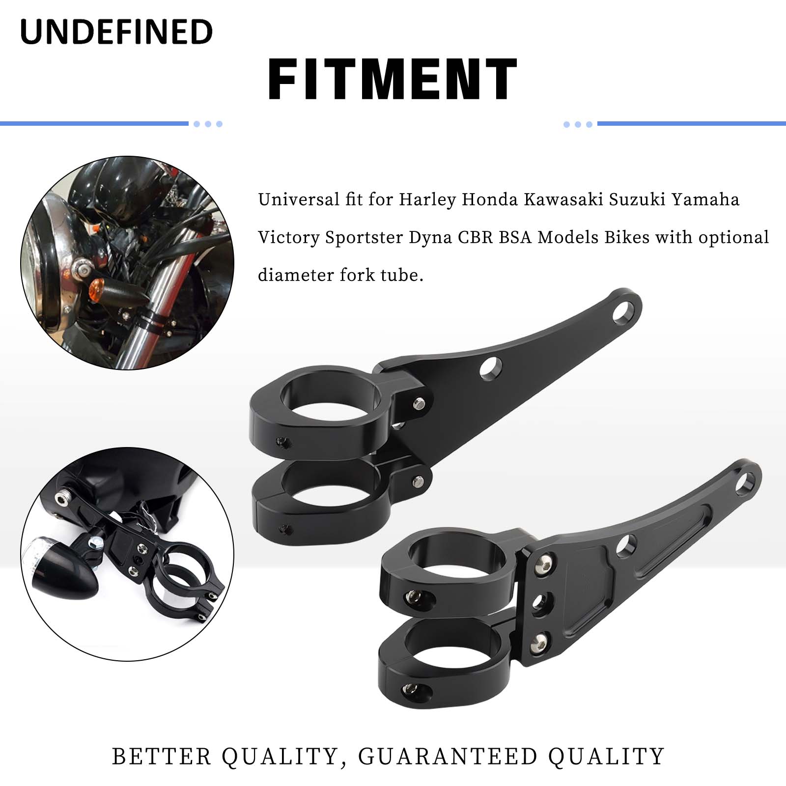 33mm-58mm Headlight Bracket Mo - Xtreme Mountain Biking recension och pris