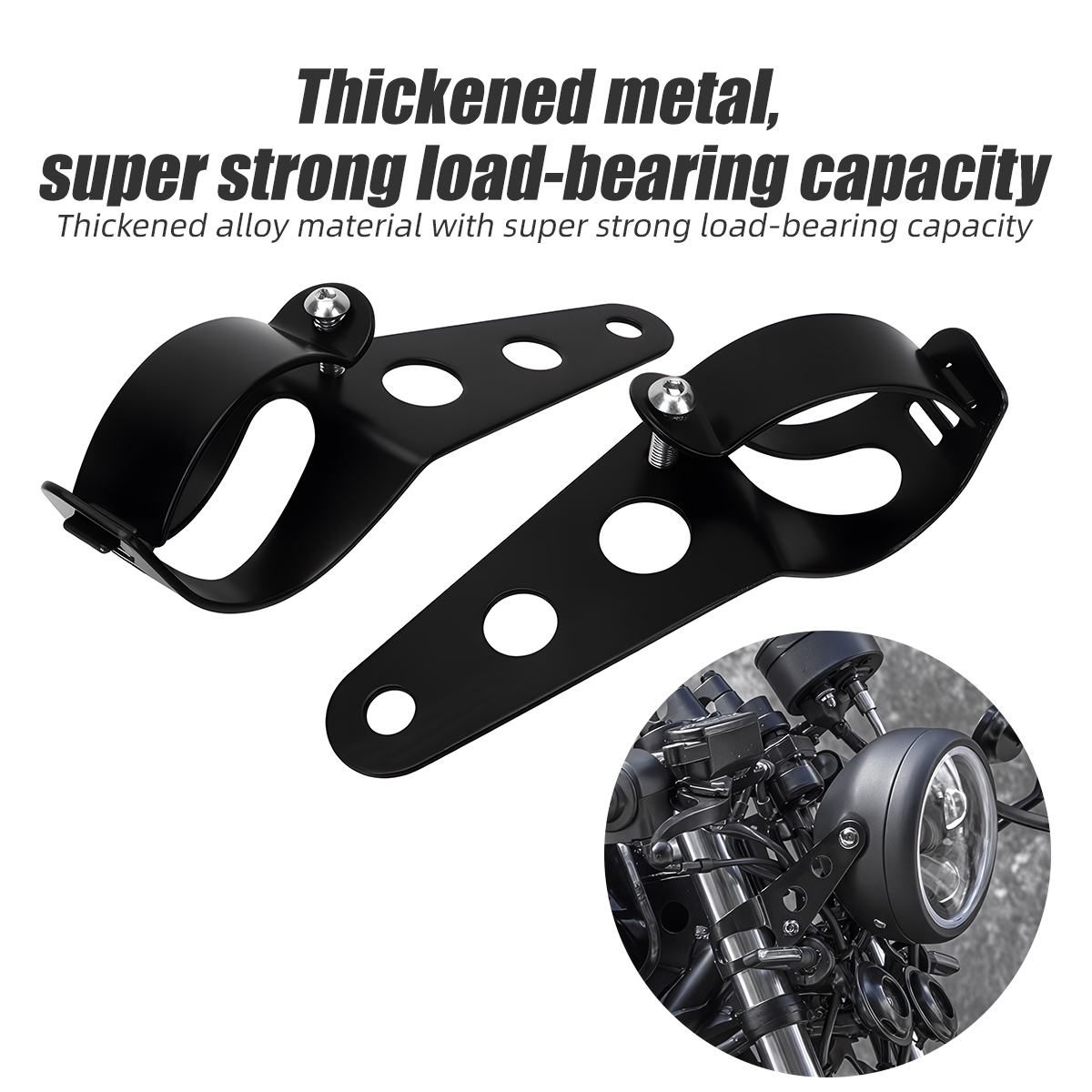 Universal Motorcycle Headlight - Mountain Biking Shop recension och pris