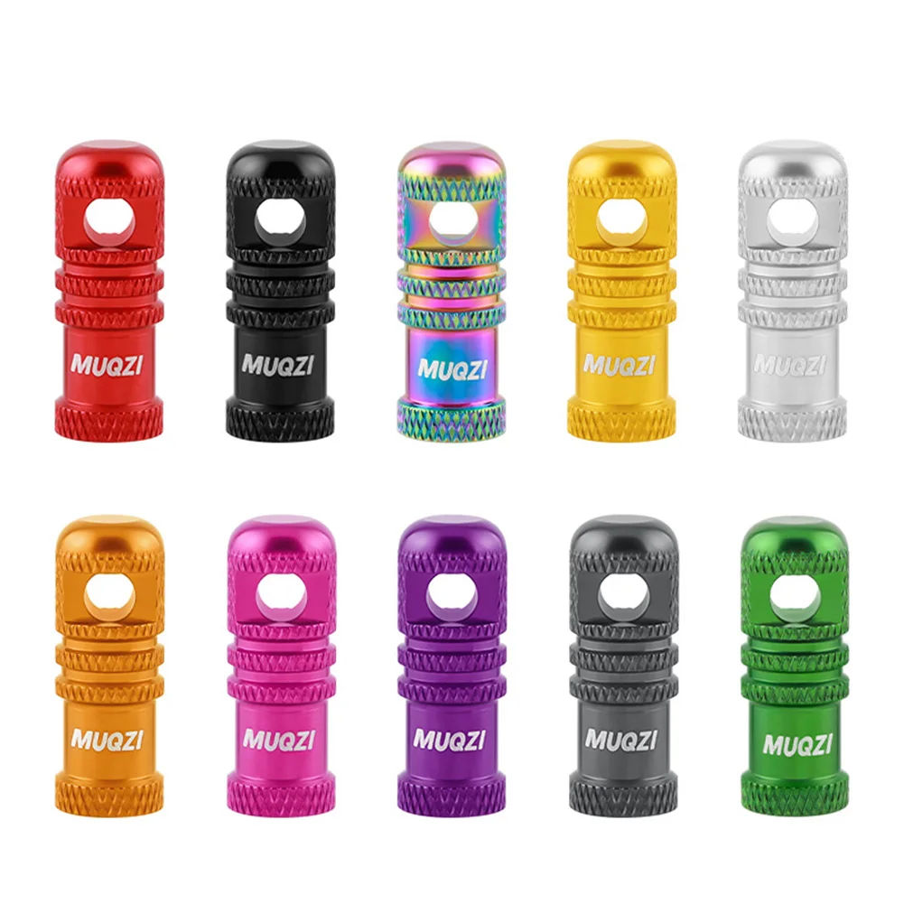 2/4Pcs Presta Valve Cap with V - Tubeless Valve Core recension och pris