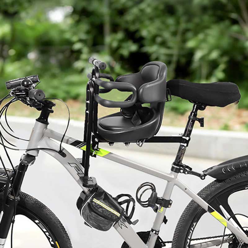 Front Mount Kids Bike Seat wit - Mountain Biking Shop recension och pris