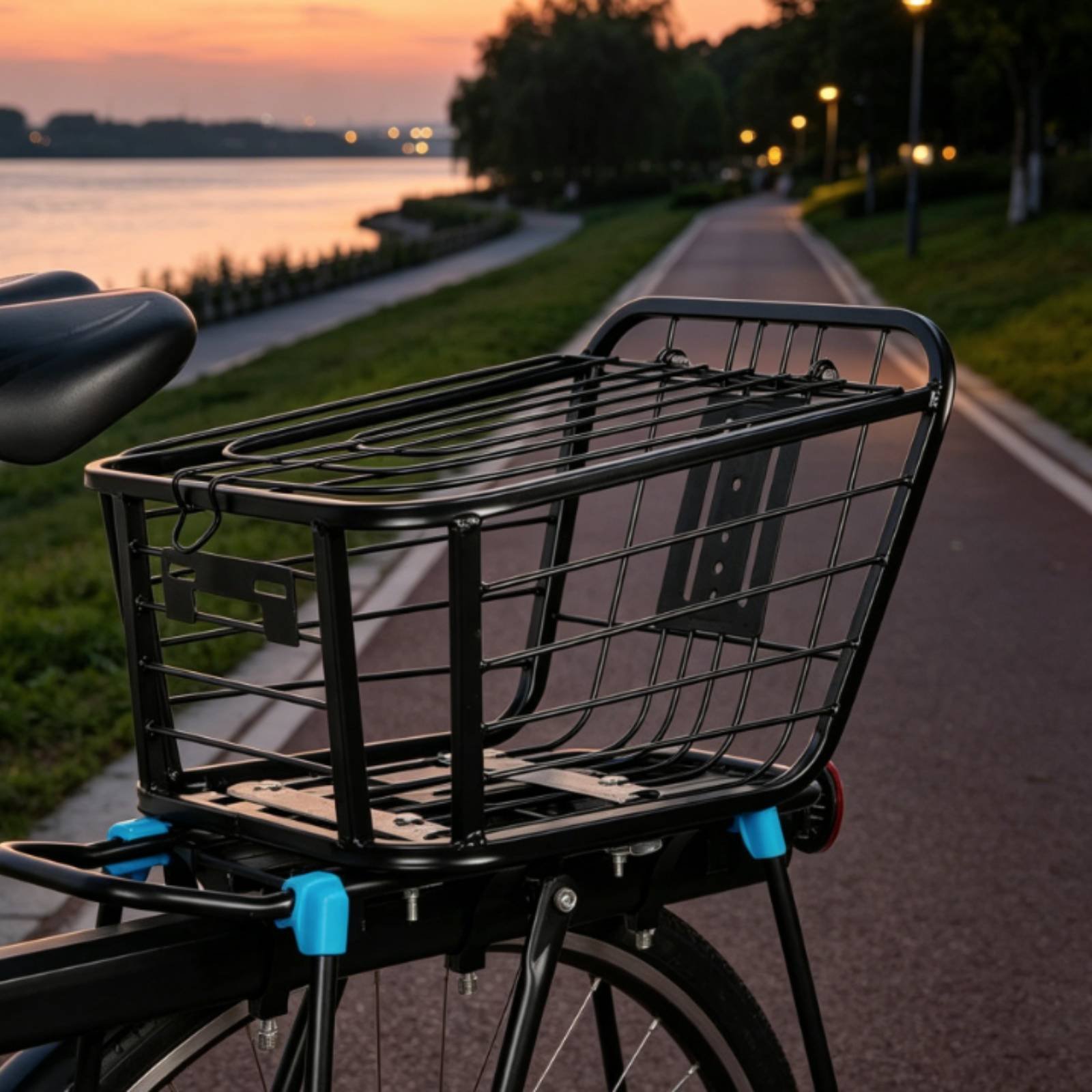Folding Rear Bike Basket Folda - Mountain Biking Shop recension och pris