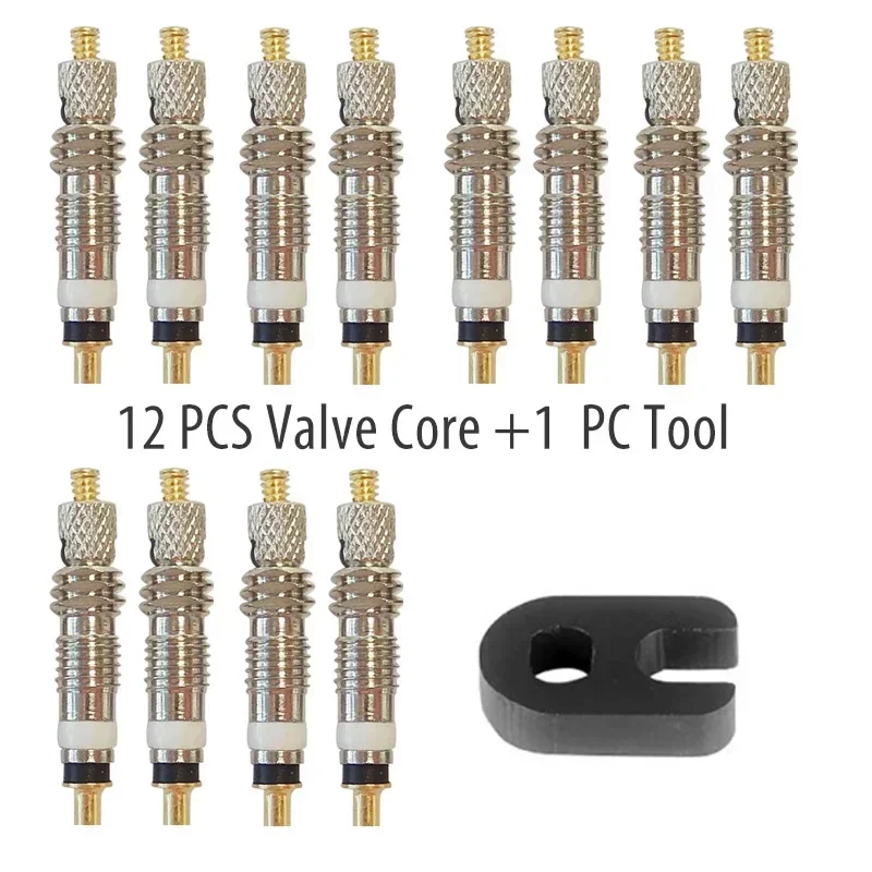 2/6/12pcs Bicycle Removable Pr - Tubeless Valve Core recension och pris