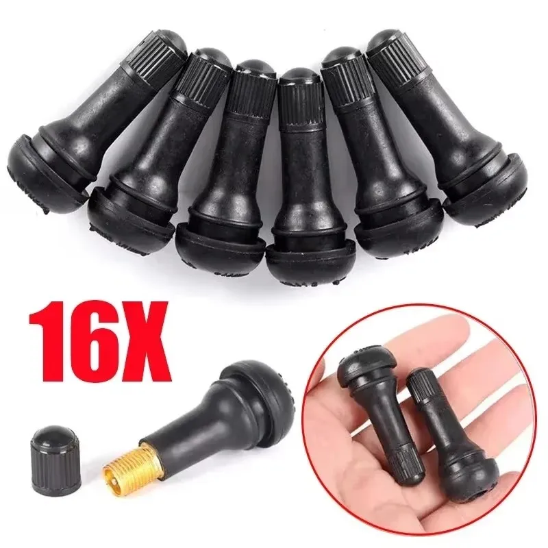 Black TR414 Tubeless Car Wheel - Tubeless Valve Core recension och pris
